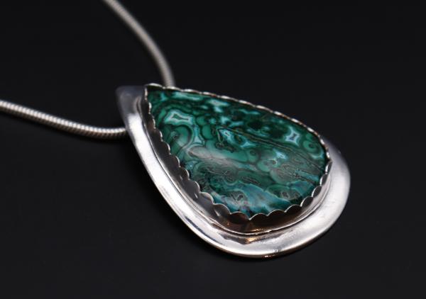 Malachite and Chrysocolla Necklace picture