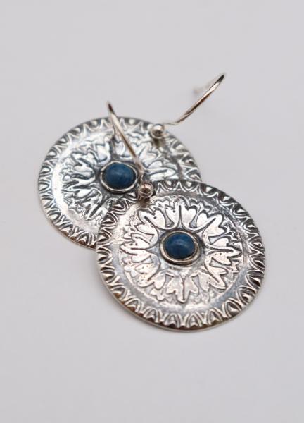 Sodalite Disc Earrings picture