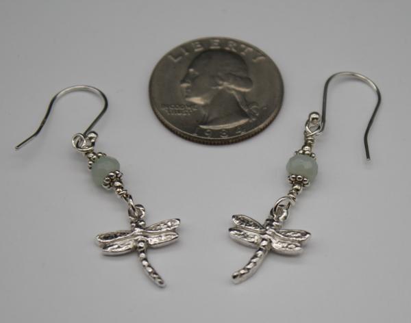 Dragonfly Earrings with Amazonite picture