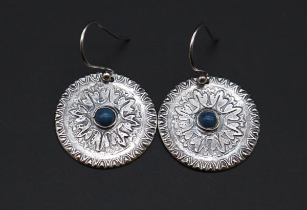 Sodalite Disc Earrings picture