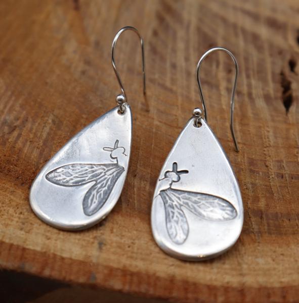 Dragonfly Teardrop Earrings picture