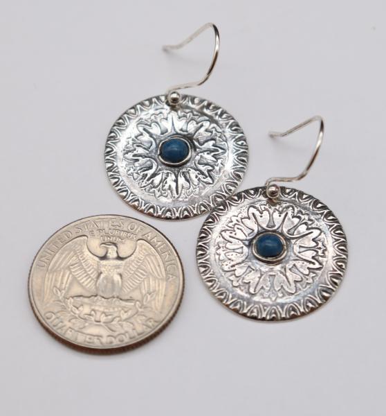 Sodalite Disc Earrings picture
