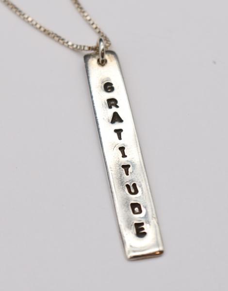 Gratitude Tag Necklace picture