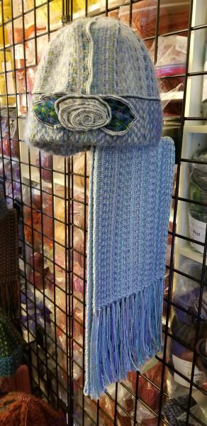 Hat and Rayon/Cotton Scarf Sets picture