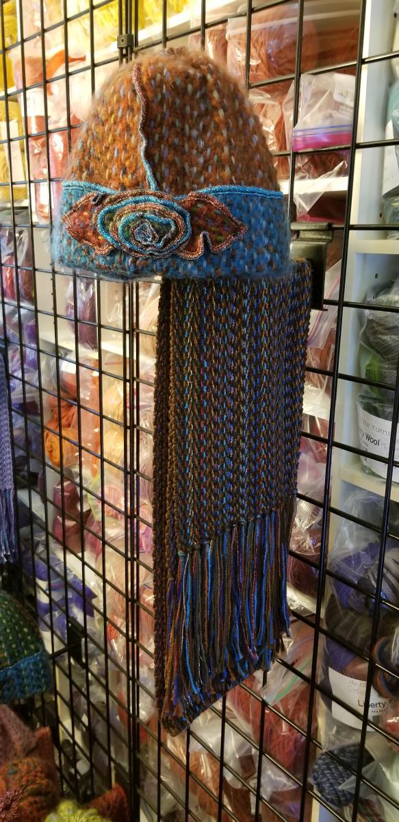 Hat and Rayon/Cotton Scarf Sets picture