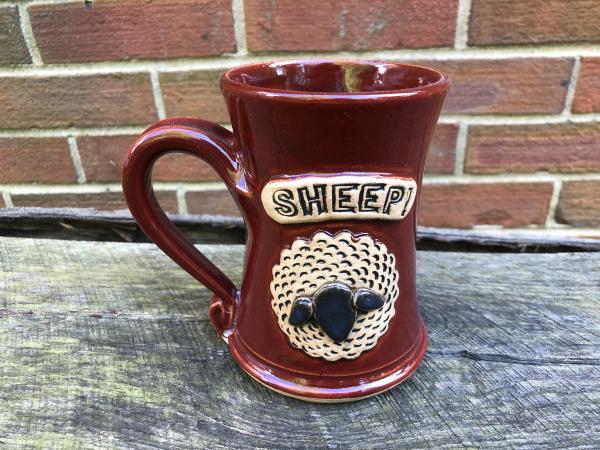 Red SHEEP Mug 1 picture