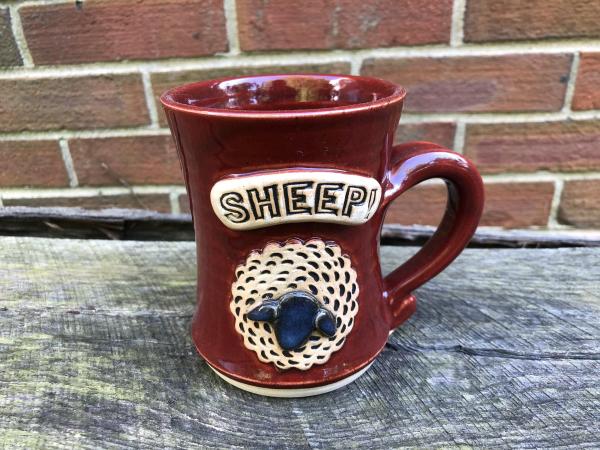 Red SHEEP Mug 2 picture