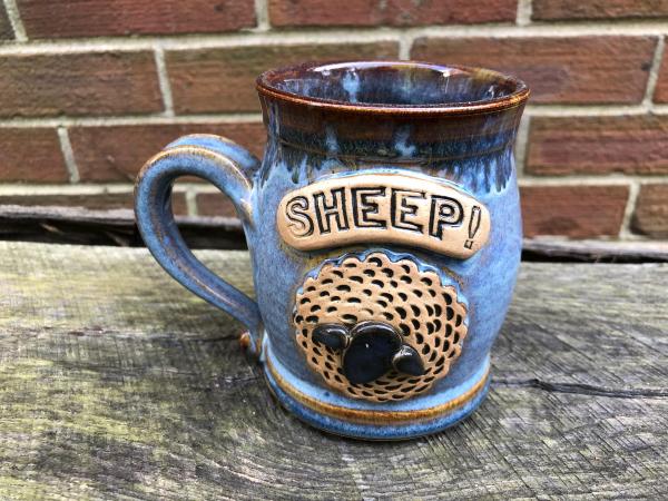 Blue SHEEP Mug 8 picture