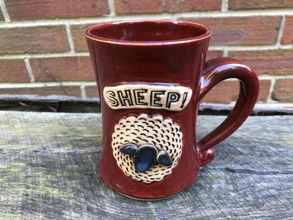 Red SHEEP Mug 5 picture