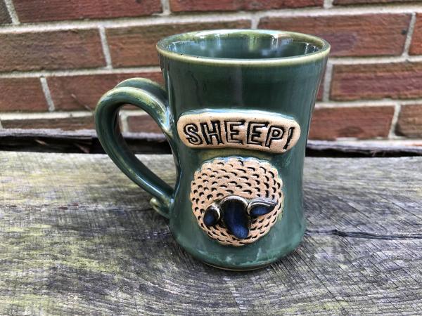 Green SHEEP Mug 2 picture