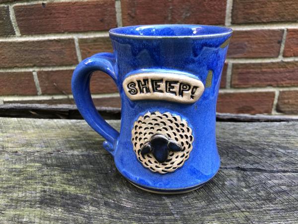 Blue SHEEP Mug 5