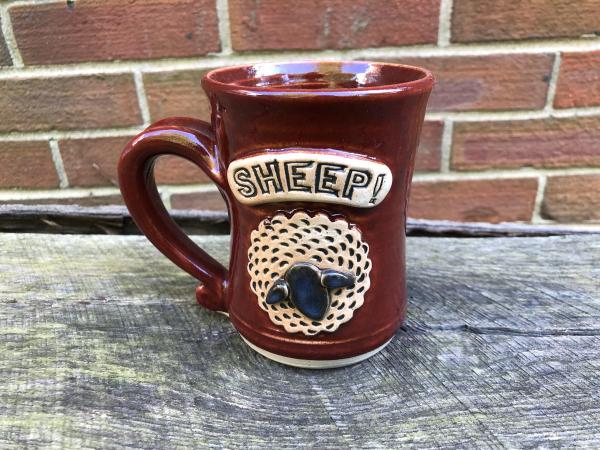 Red SHEEP Mug 4 picture