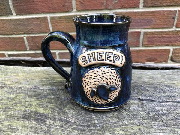 Blue SHEEP Mug 1