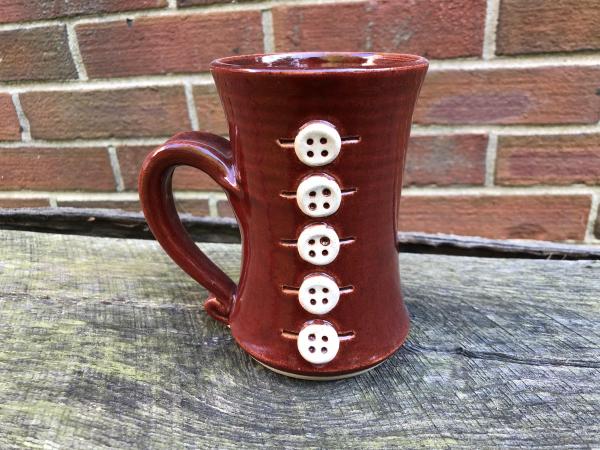 Red Button Mug