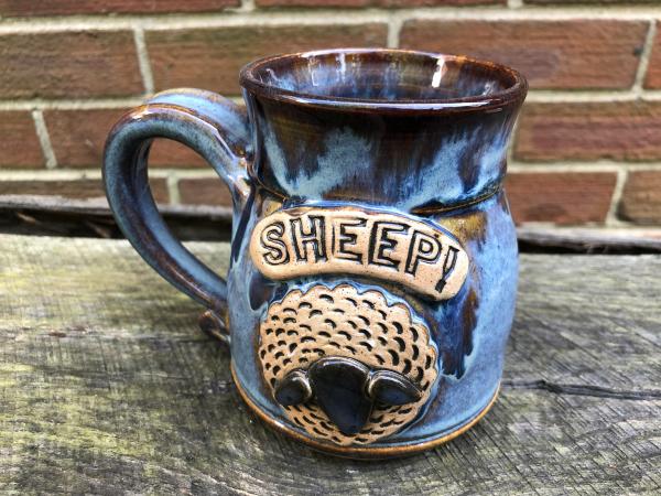 Blue SHEEP Mug 6