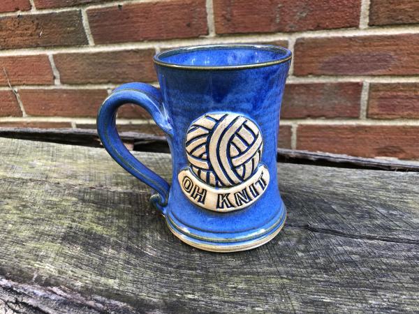 Blue "Oh Knit" Mug 5 picture