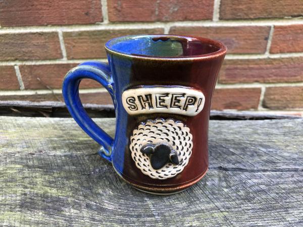 Red & Blue SHEEP Mug 3