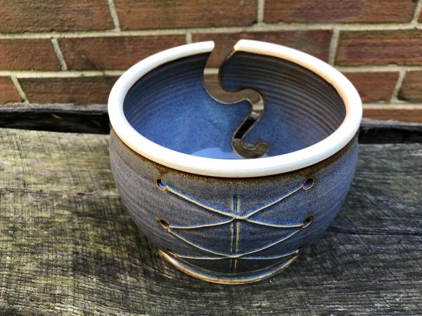 Blue Corset Yarn Bowl