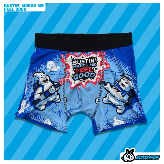 Bustin' Makes Me Feel Good Men's Boxer Briefs picture