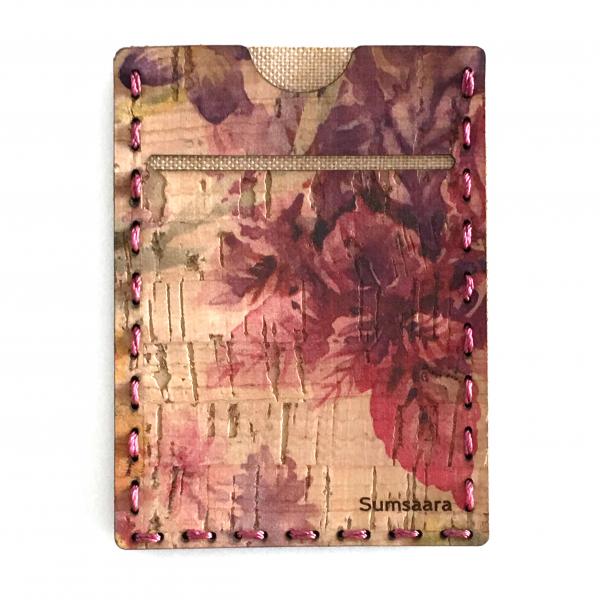 Eco-friendly Card and Phone Wallet - Spring picture