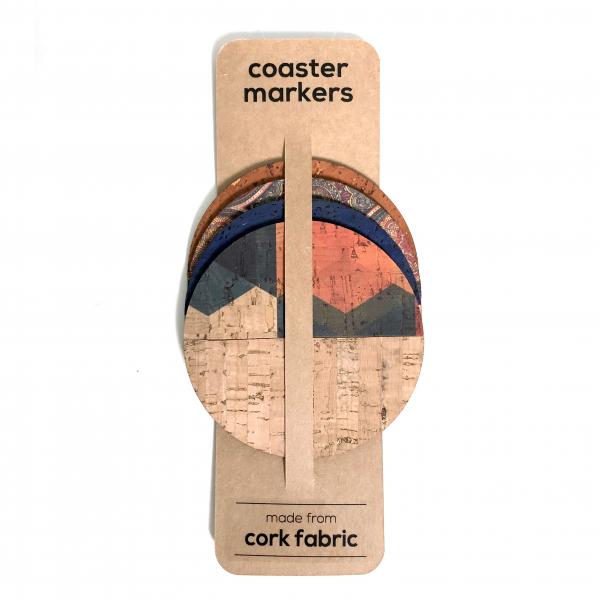 Coaster Marker Set - Mod Hex