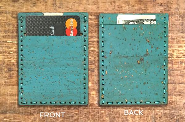 Eco-friendly Card and Phone Wallet - Orange picture
