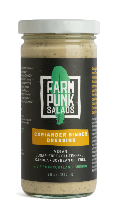 Corriander Ginger Salad Dressing, 8 oz.