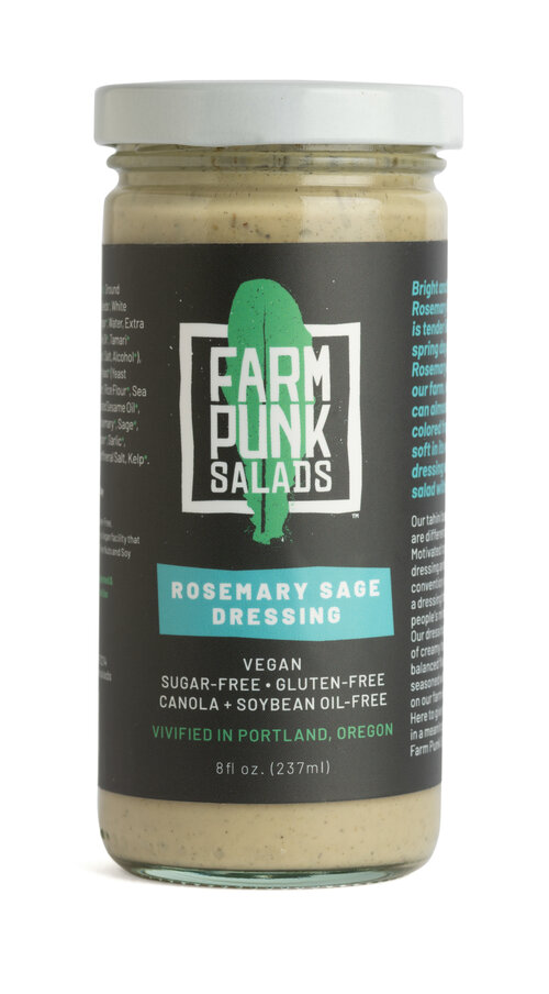 Rosemary Sage Salad Dressing, 8 oz.