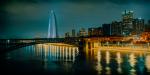 St Louis River Front from the King Bridge - 30x15 - Aluminum Print