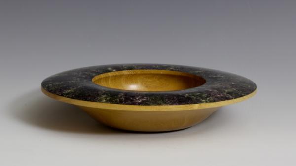 Painted Wide Rimmed Bowl picture