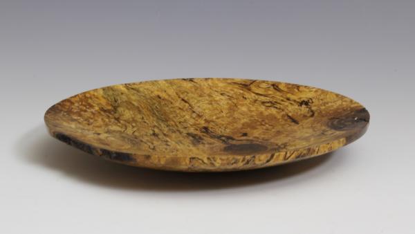 Spalted Oak Burl Plate picture