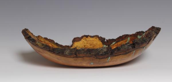 Natural Edge Cherry Burl Bowl picture