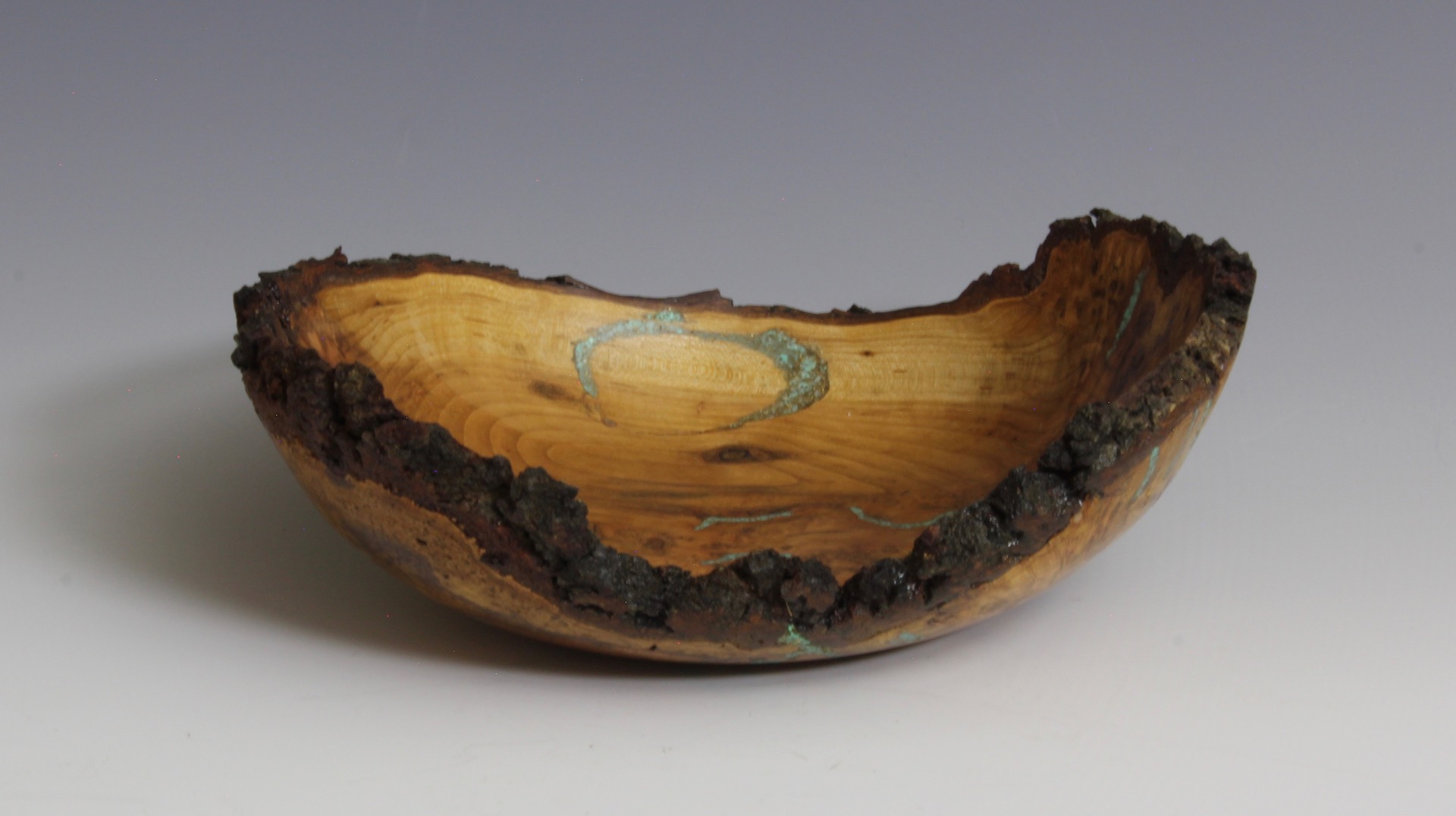 Natural Edge Cherry Burl Dish picture