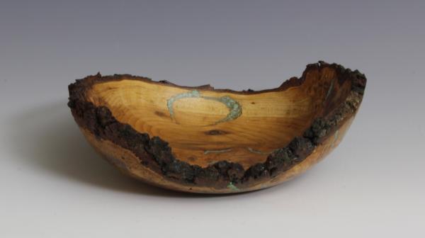 Natural Edge Cherry Burl Dish picture