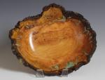 Natural Edge Cherry Burl Bowl