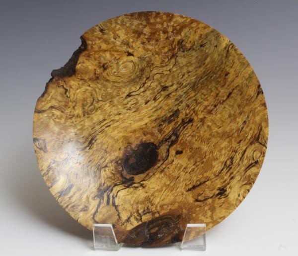 Spalted Oak Burl Plate