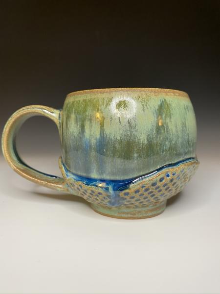 Sage & Cobalt Cobbled Mug picture