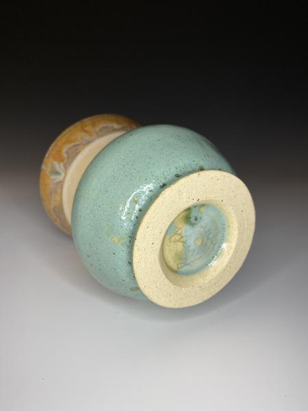 Seafoam & Sand Wide Mouth Vase picture