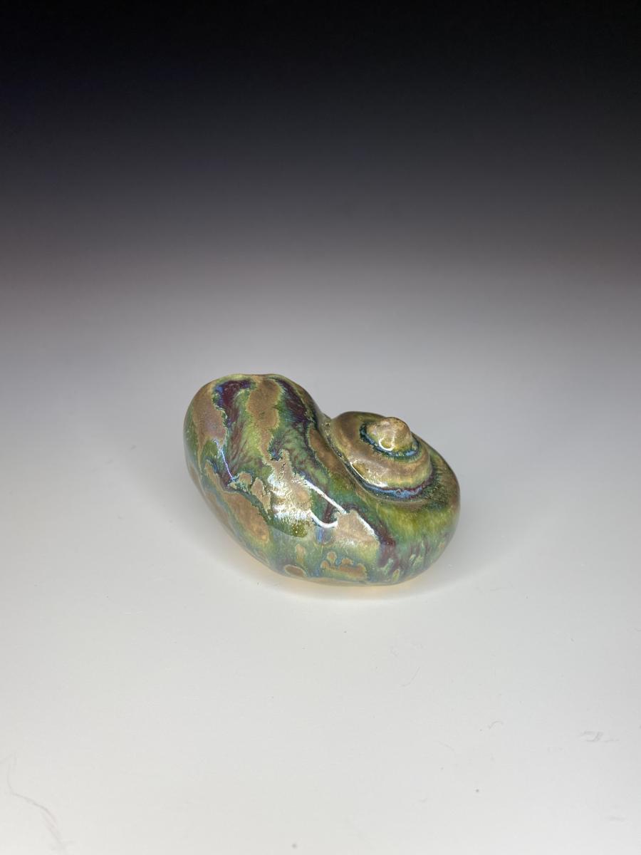 Opalescent Green Apple Snail picture