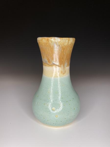 Seafoam & Sand Bud Vase