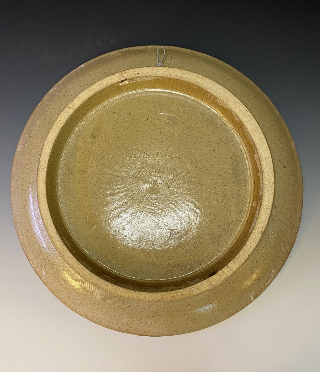 Echoes of Stagnation: Amber Pearl Platter picture