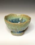 Sage & Cobalt Wabi Sabi Pot