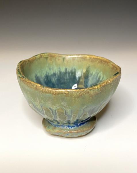 Sage & Cobalt Wabi Sabi Pot picture