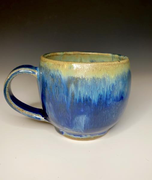Cobalt & Sage Mug (regular handle)