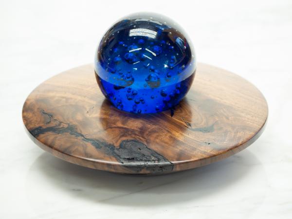 Walnut Bowl, Crystal/Sphere Holder picture