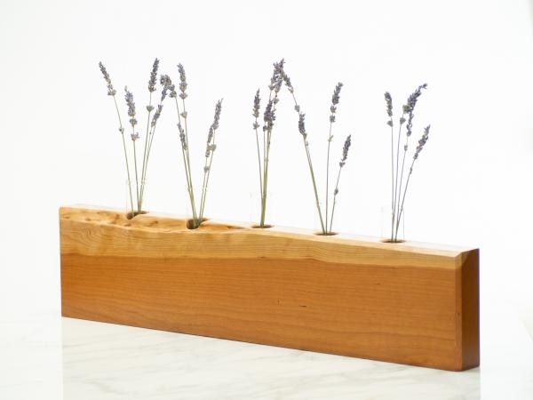 Cherry Bud Vase - Natural Edge picture