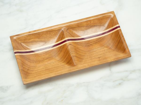 Cherry/Maple/Padouk Jewelry Dish, Valet Tray picture