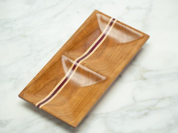 Cherry/Maple/Padouk Jewelry Dish, Valet Tray picture