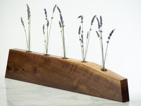 Walnut Bud Vase - Natural Edge picture