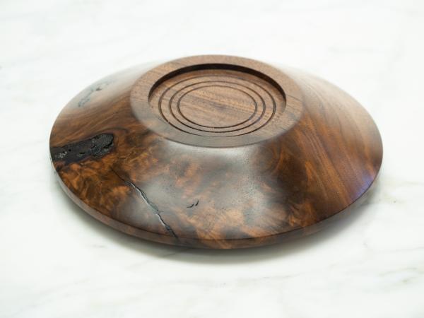 Walnut Bowl, Crystal/Sphere Holder picture